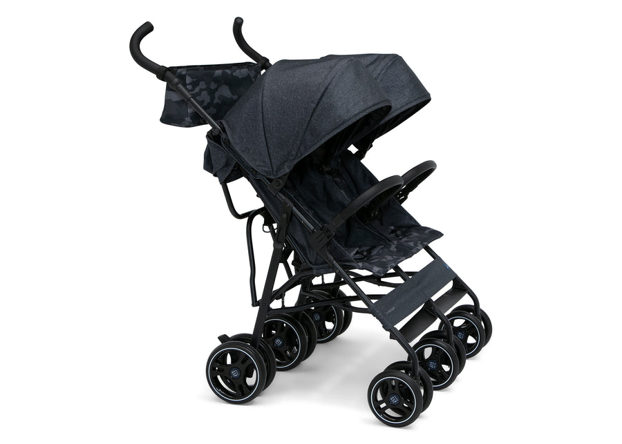 Black Camo (2358) 20-babyGap Classic Parent Organizer for Double Stroller