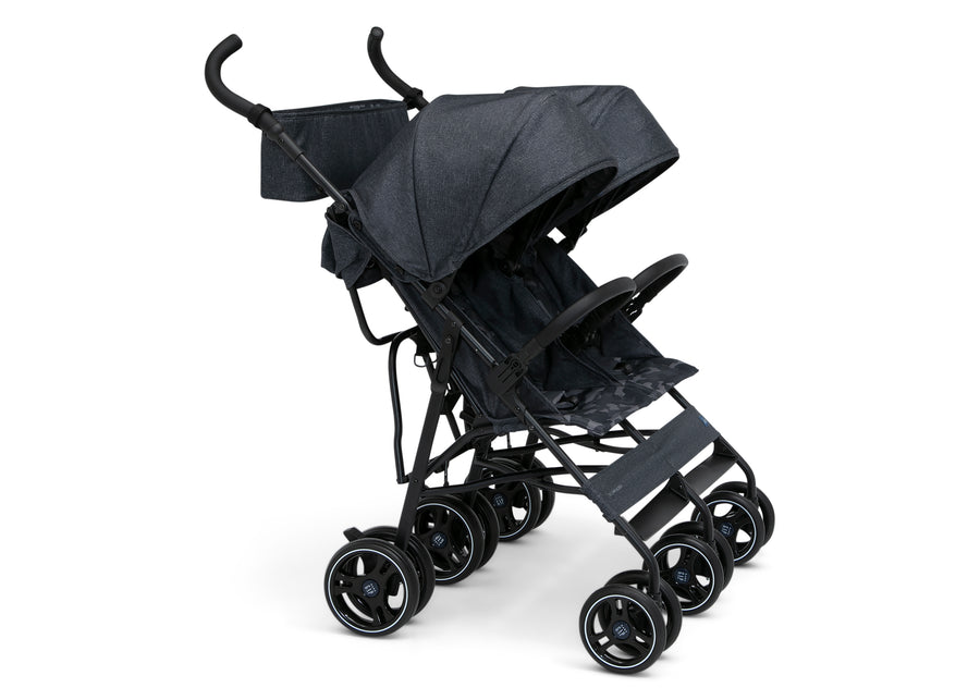 Black (2429) 34-babyGap Classic Parent Organizer for Double Stroller