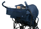 Blue (2430) 40-babyGap Classic Parent Organizer for Double Stroller