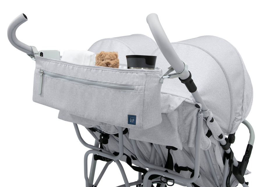 Grey (2432) 54-babyGap Classic Parent Organizer for Double Stroller