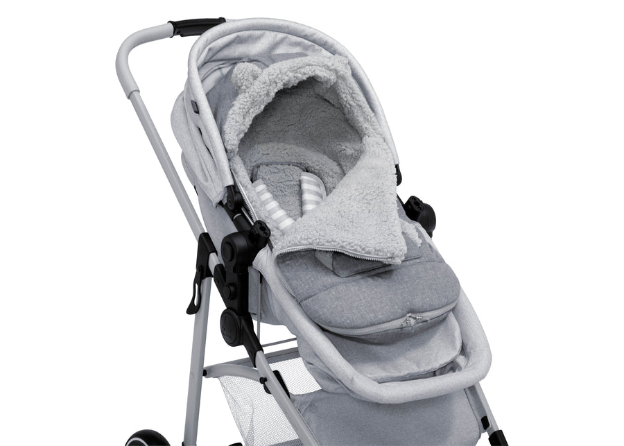 Grey (2433) 33-babyGap Infant Stroller Footmuff