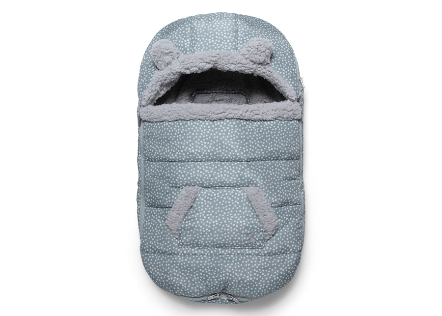 Grey Dots (2439) 9-babyGap Infant Stroller Footmuff