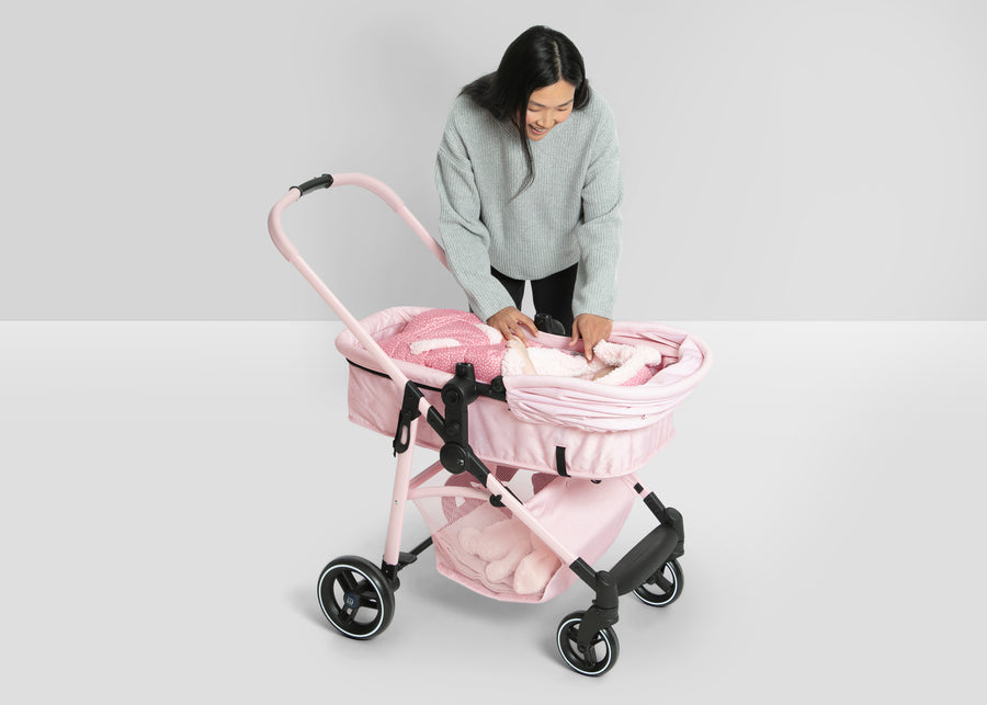 Blush Dots (2440) 2-babyGap Infant Stroller Footmuff