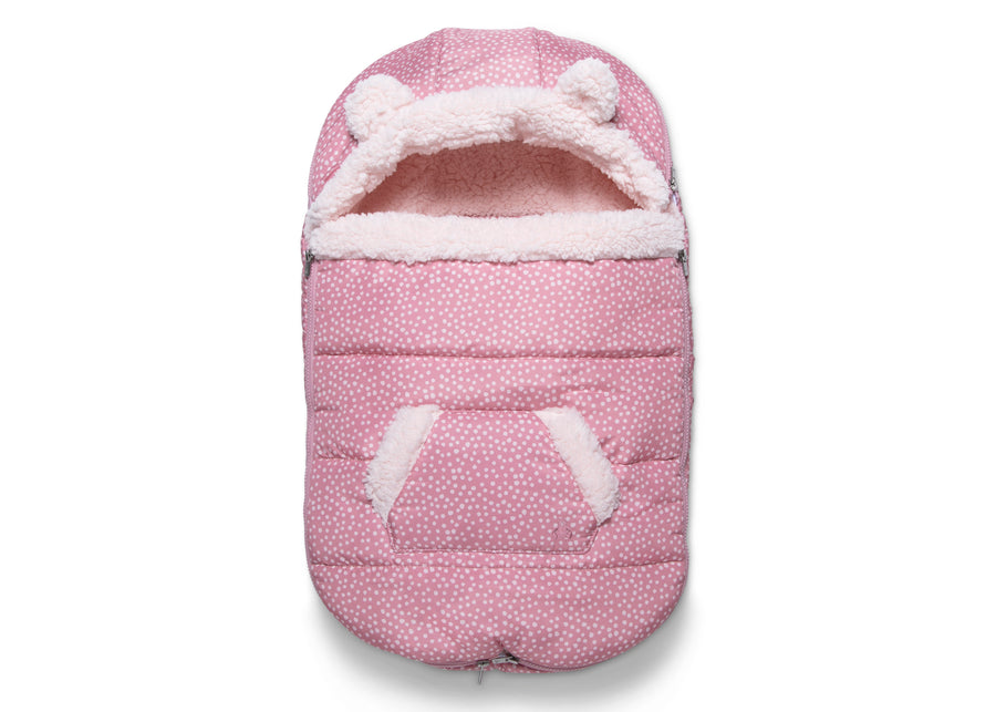 Blush Dots (2440) 4-babyGap Infant Stroller Footmuff