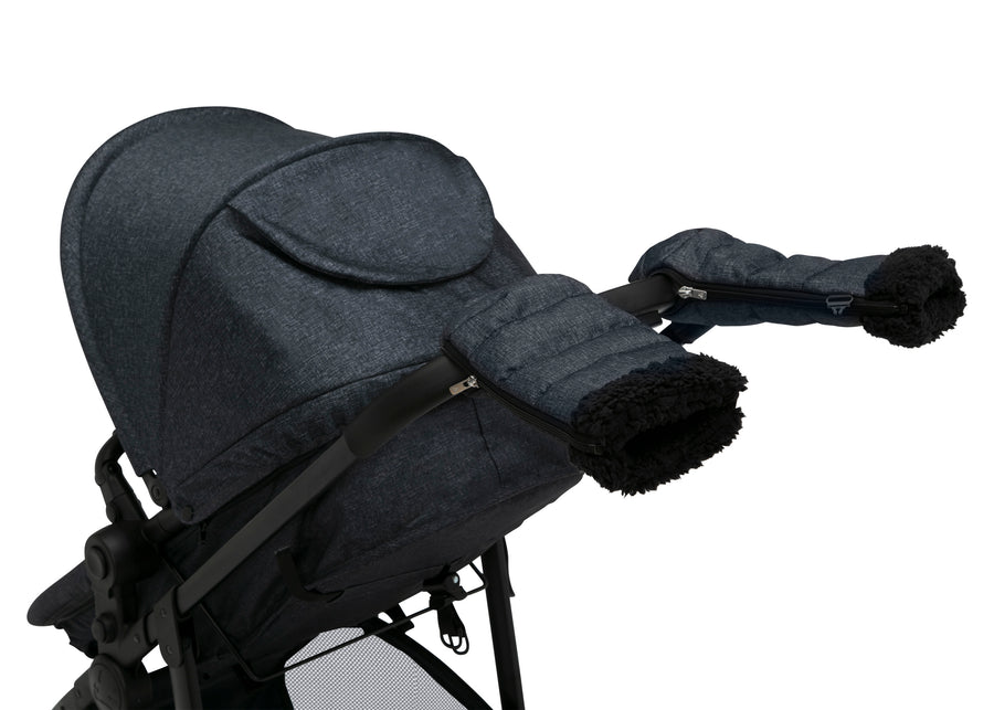 Black (2429) 13-babyGap Stroller Handmuff