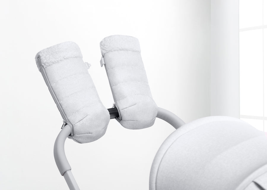 Grey (2432) 17-babyGap Stroller Handmuff