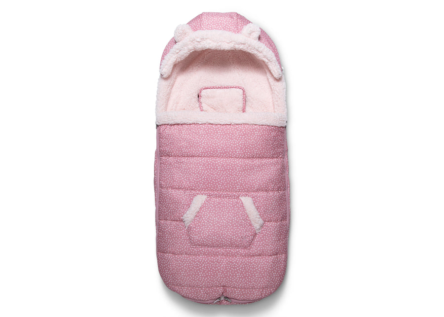 Blush Dots (2440) 4-babyGap Toddler Stroller Footmuff