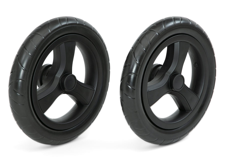 Black (001) 7-Deluxe Wagon All-Terrain Sand Wheel Kit for Stroller Wagon (60003A)