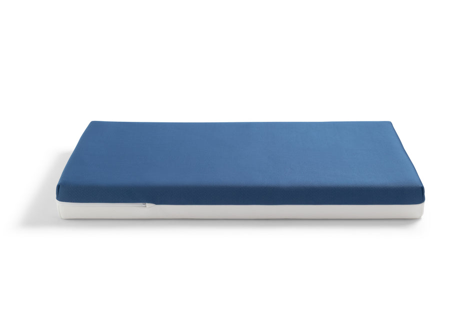Navy and White (NO) 4-Serta CloudCool Crib and Toddler Mattress