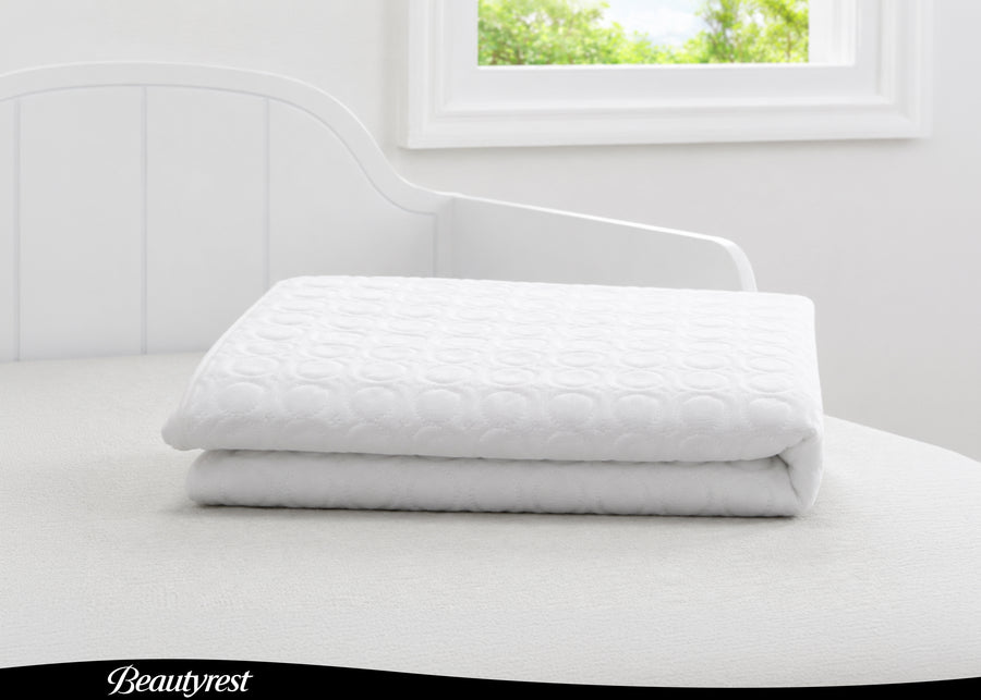 No Color (NO) 1-Cooling Crib Mattress Protector