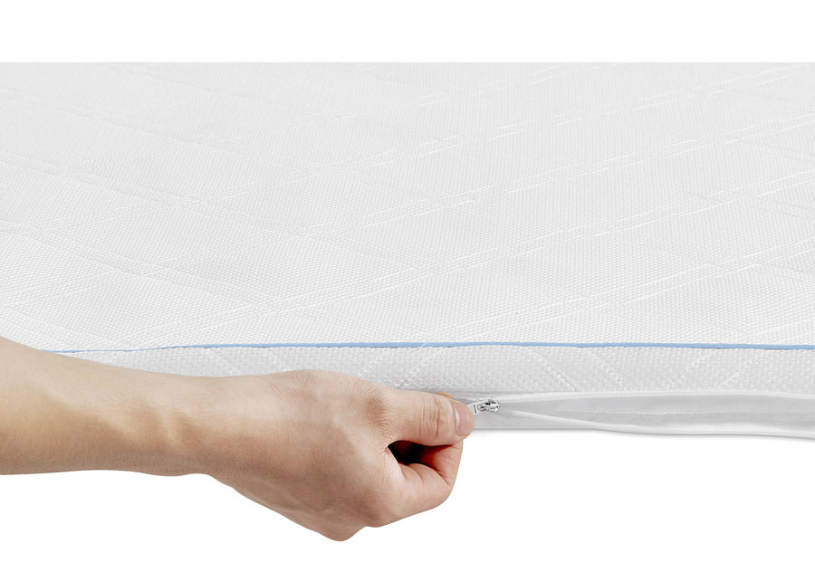 No Color (NO) 13-Breeze Breathable Crib Mattress Topper