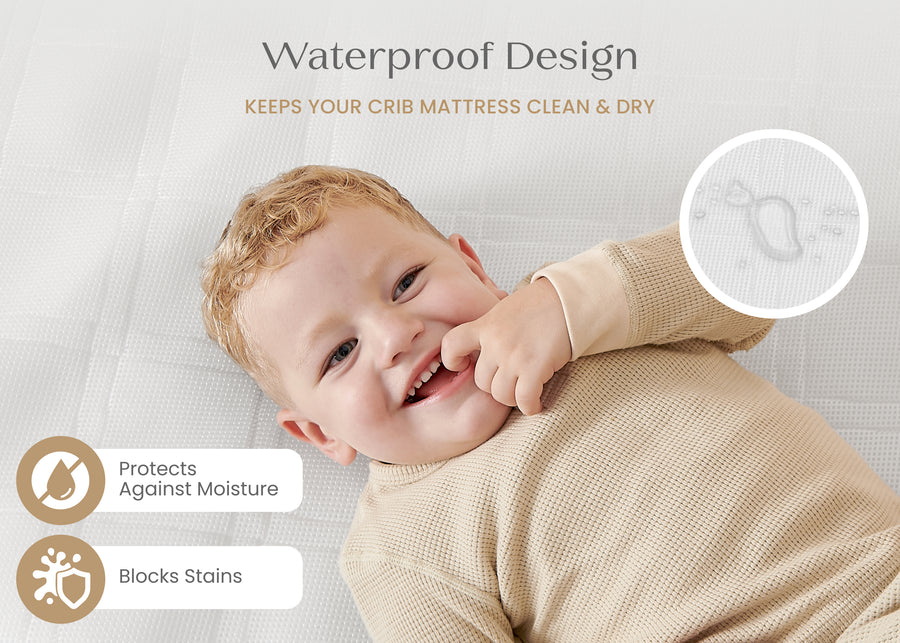 No Color (NO) 6-Breeze Breathable Crib Mattress Topper