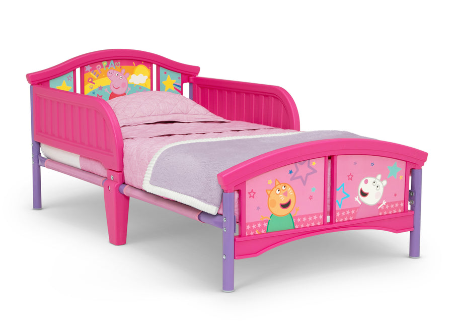 Peppa Pig (1627) 4-Peppa Pig Big Adventures Plastic Toddler Bed