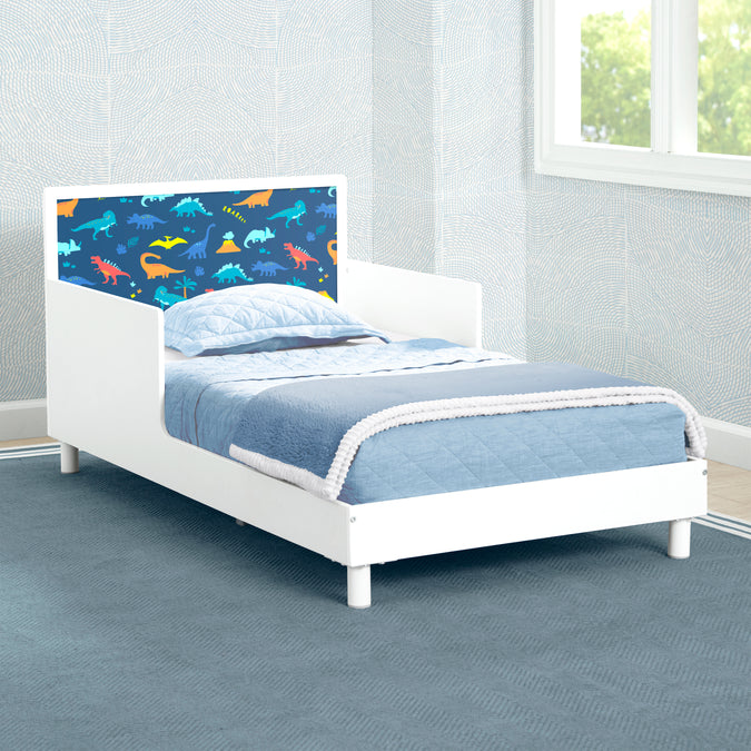 Dreamer Toddler Bed (Choose from Dinosaur or Rainbow Headboard Stickers) 9-Dreamer Toddler Bed (Choose from Dinosaur or Rainbow Headboard Stickers)