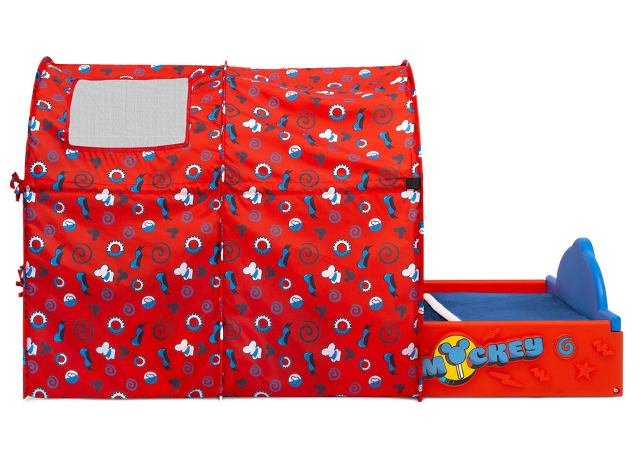 Mickey Hot Dog (1054) 3-Mickey Mouse Sleep and Play Toddler Bed with Tent