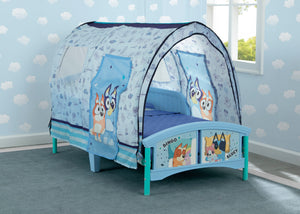 Bluey Plastic Toddler Bed with Tent