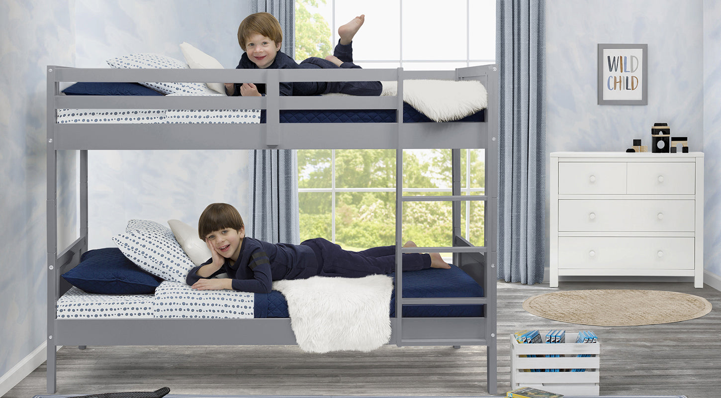 Complete The Look for Convertible Twin Bunk Bed with Ladder and Guardrails