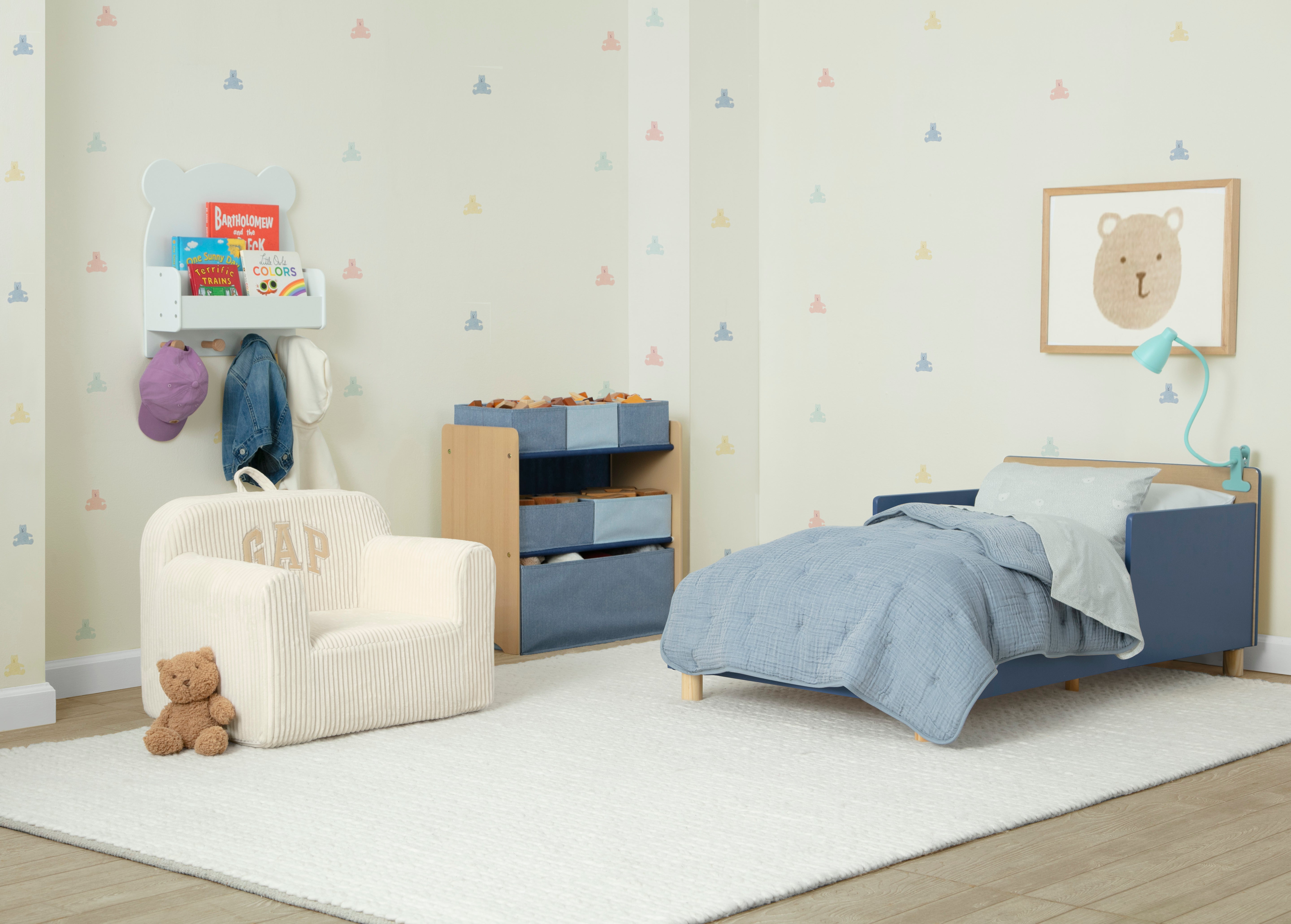 Complete The Look for GapKids Wood Toddler Bed with Reversible Headboard