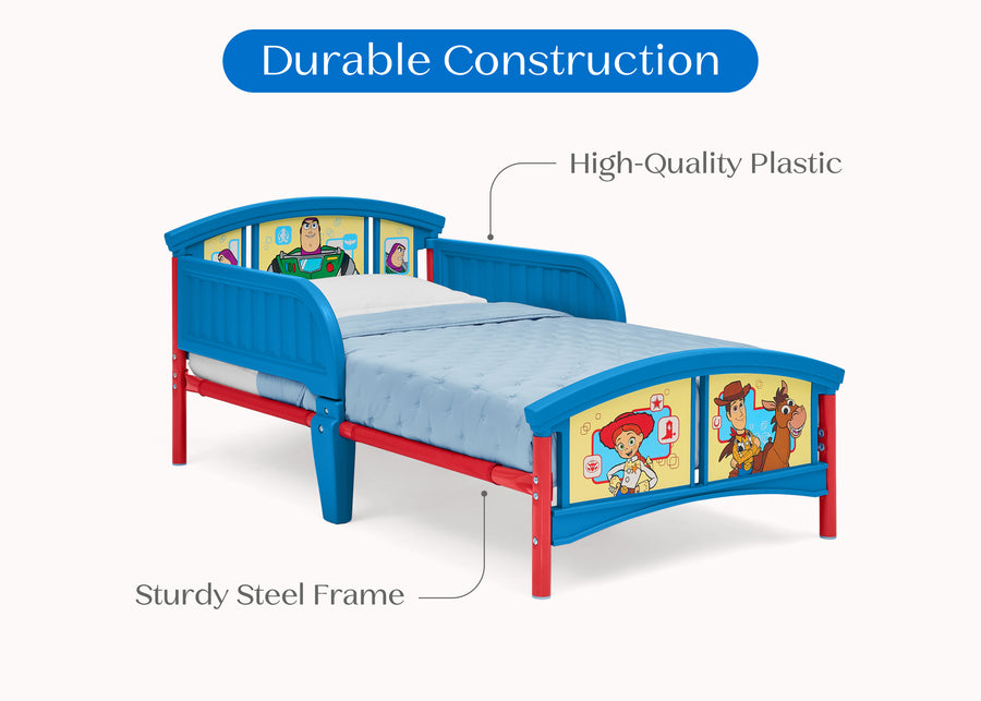 Toy Story (1018) 4-Toy Story 5 Plastic Toddler Bed