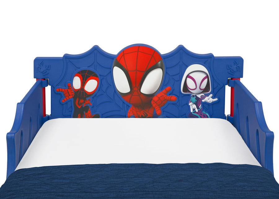 Spider-Man (1164) 4-Spidey and His Amazing Friends 3D Toddler Bed