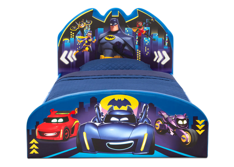 Batman (1240) 4-Batman Batwheels Upholstered Twin Bed