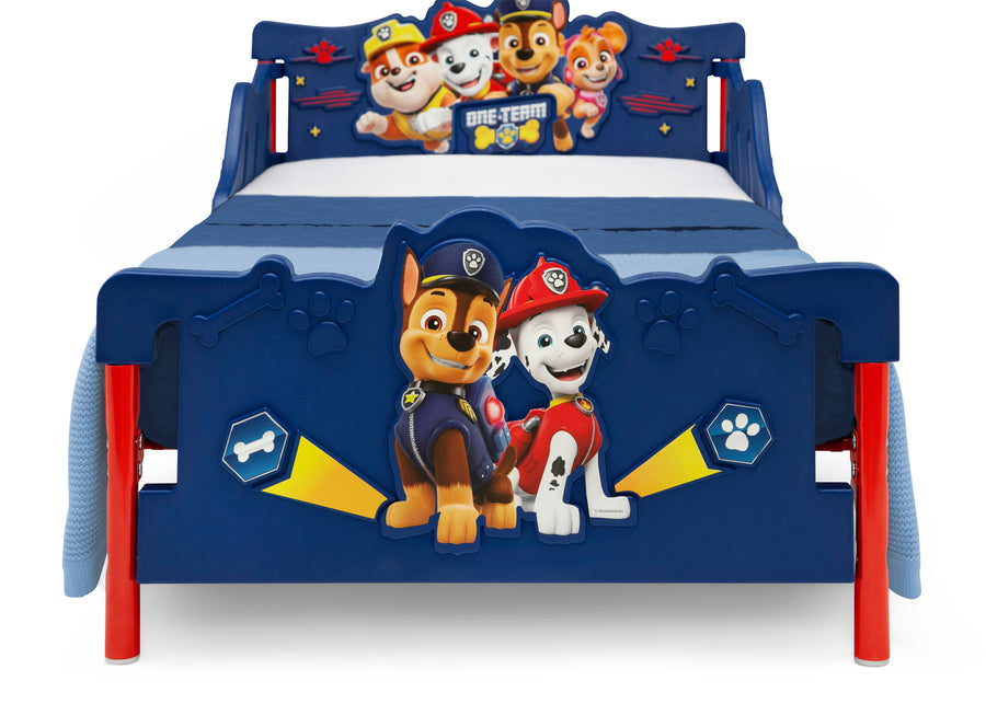 Paw Patrol (1121) 5-PAW Patrol 3D Toddler Bed
