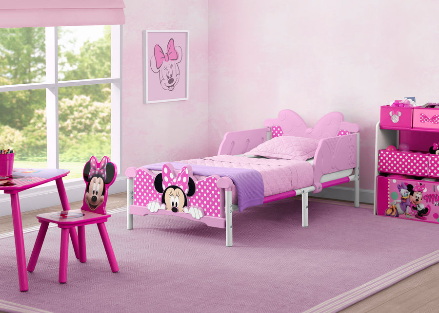 Minnie Mouse (1057) 1-Minnie Mouse 3D Toddler Bed