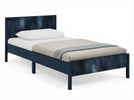 Navy (1729) 27-Cora Wood Twin Bed with Removable Guardrails