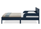 Navy (1729) 30-Cora Wood Twin Bed with Removable Guardrails