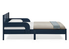 Navy (1729) 29-Cora Wood Twin Bed with Removable Guardrails