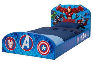 Delta Children Marvel Avengers Upholstered Twin Bed - Thumbnail 2