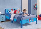 Spider-Man (1164) 1-Spidey and His Amazing Friends Wood Twin Bed with Removable Guardrails