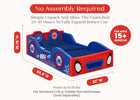 Spider-Man (1164) 3-Spidey and His Amazing Friends Foam Frame Race Car Toddler Bed