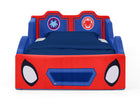 Spider-Man (1164) 7-Spidey and His Amazing Friends Foam Frame Race Car Toddler Bed