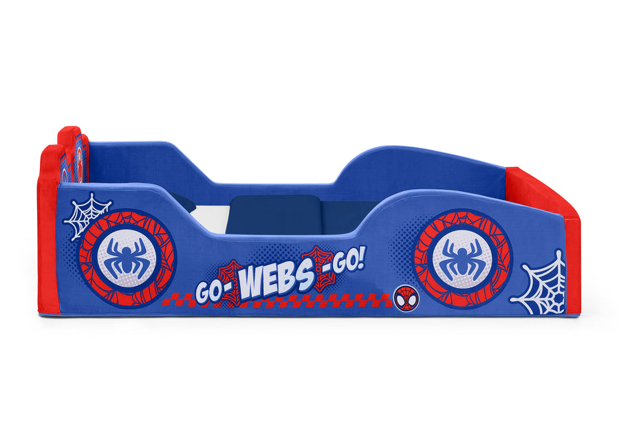 Spider-Man (1164) 11-Spidey and His Amazing Friends Foam Frame Race Car Toddler Bed