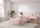 Pink (1772) 8-Finley Metal Toddler Bed with Spindles