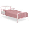 DCB: Pink (1772) 14-Finley Metal Toddler Bed with Spindles