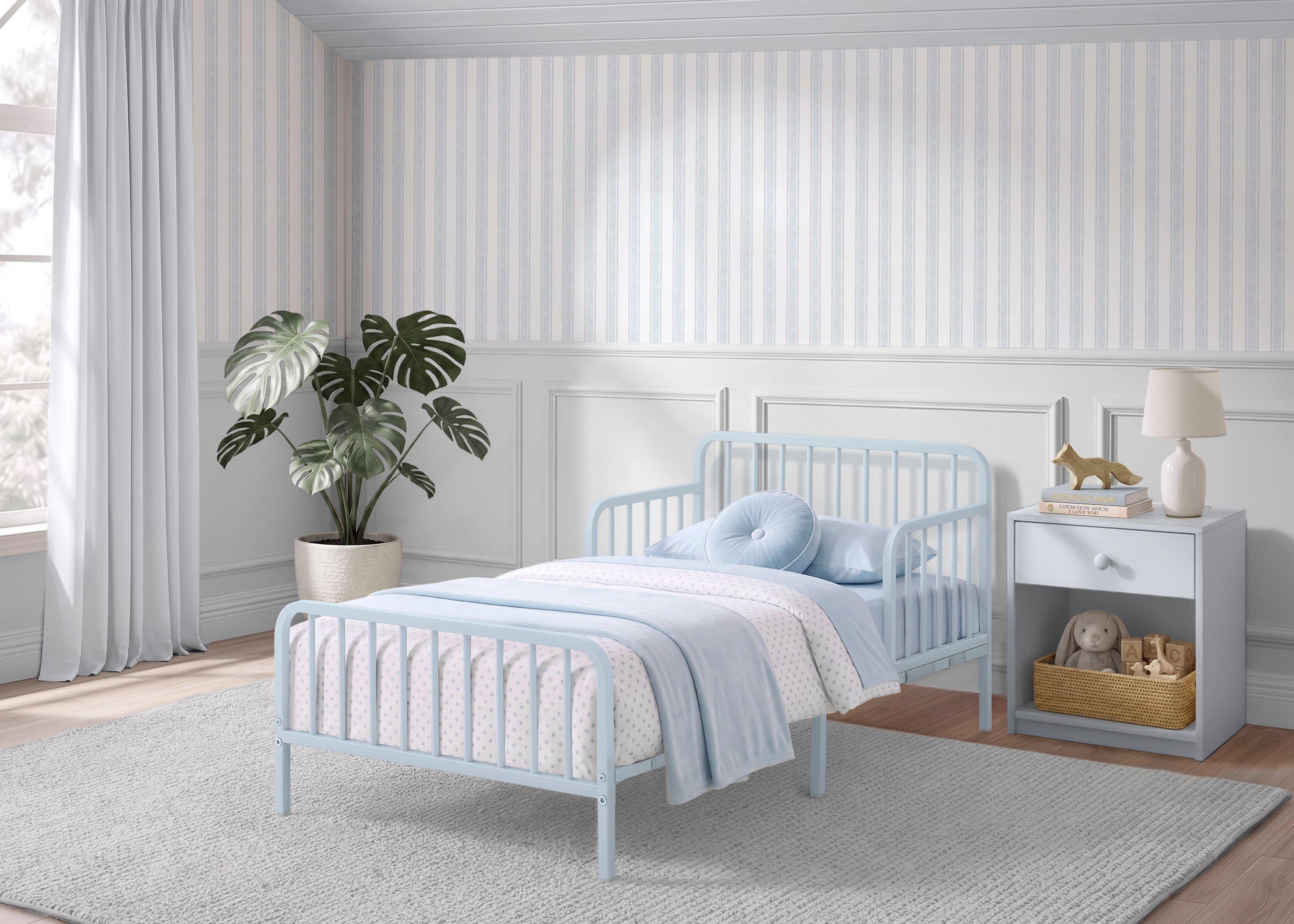 Complete The Look for Finley Metal Toddler Bed with Spindles