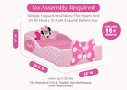 Minnie Mouse (1040) 3-Minnie Mouse Foam Frame Toddler Bed