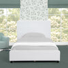 Upholstered Twin Bed with Headboard 8-Upholstered Twin Bed with Headboard