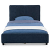 Upholstered Twin Bed with Headboard 22-Upholstered Twin Bed with Headboard