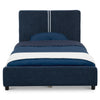 Upholstered Twin Bed with Headboard 46-Upholstered Twin Bed with Headboard