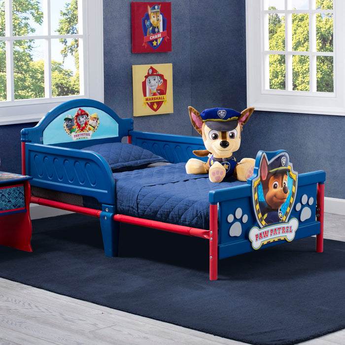 BB86958PW TB84998PW FL86726PW paw patrol roomshot 2-PAW Patrol Plastic 3D Toddler Bed