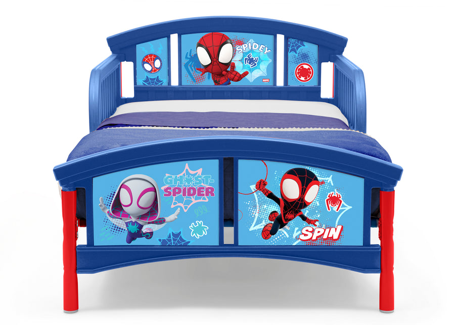 Spider-Man (1163) 2-Spidey and His Amazing Friends Plastic Toddler Bed