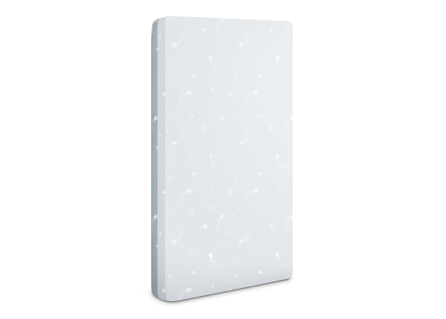 Blue and Light Blue (NO) 8-Refresh 2-Stage Crib and Toddler Mattress