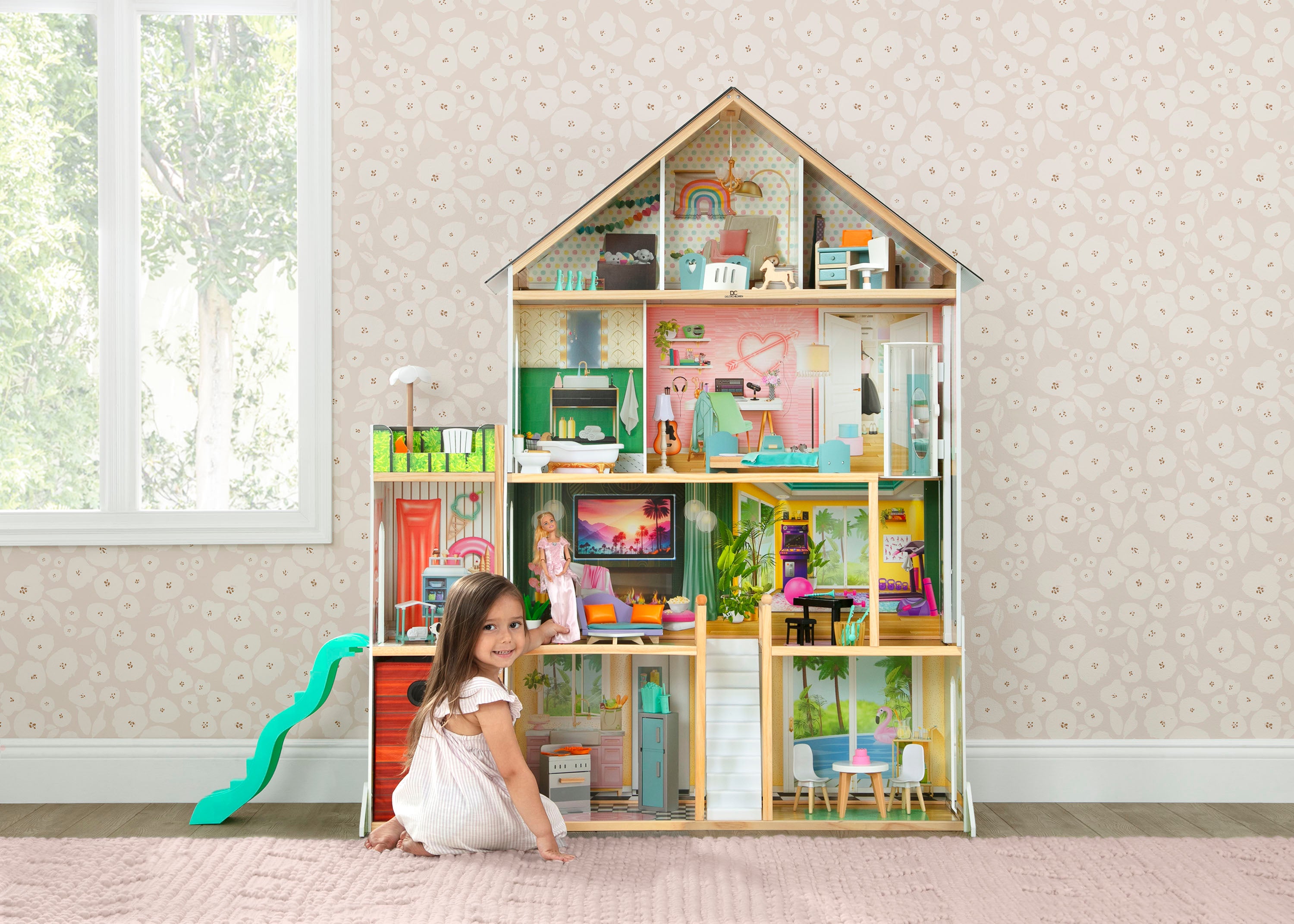 リアルマッコイズ　フラットヘッド　トイズマッコイ　シュガーケーン　ウエアハウス Deluxe Maui Dollhouse | Delta Children