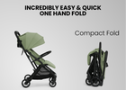 Sage Green (2446) 26-Icon Ultra Compact Everyday & Travel Stroller