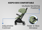 Sage Green (2446) 25-Icon Ultra Compact Everyday & Travel Stroller