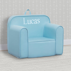 Light Blue (BLU3) 12-Personalized Cozee Chair for Kids