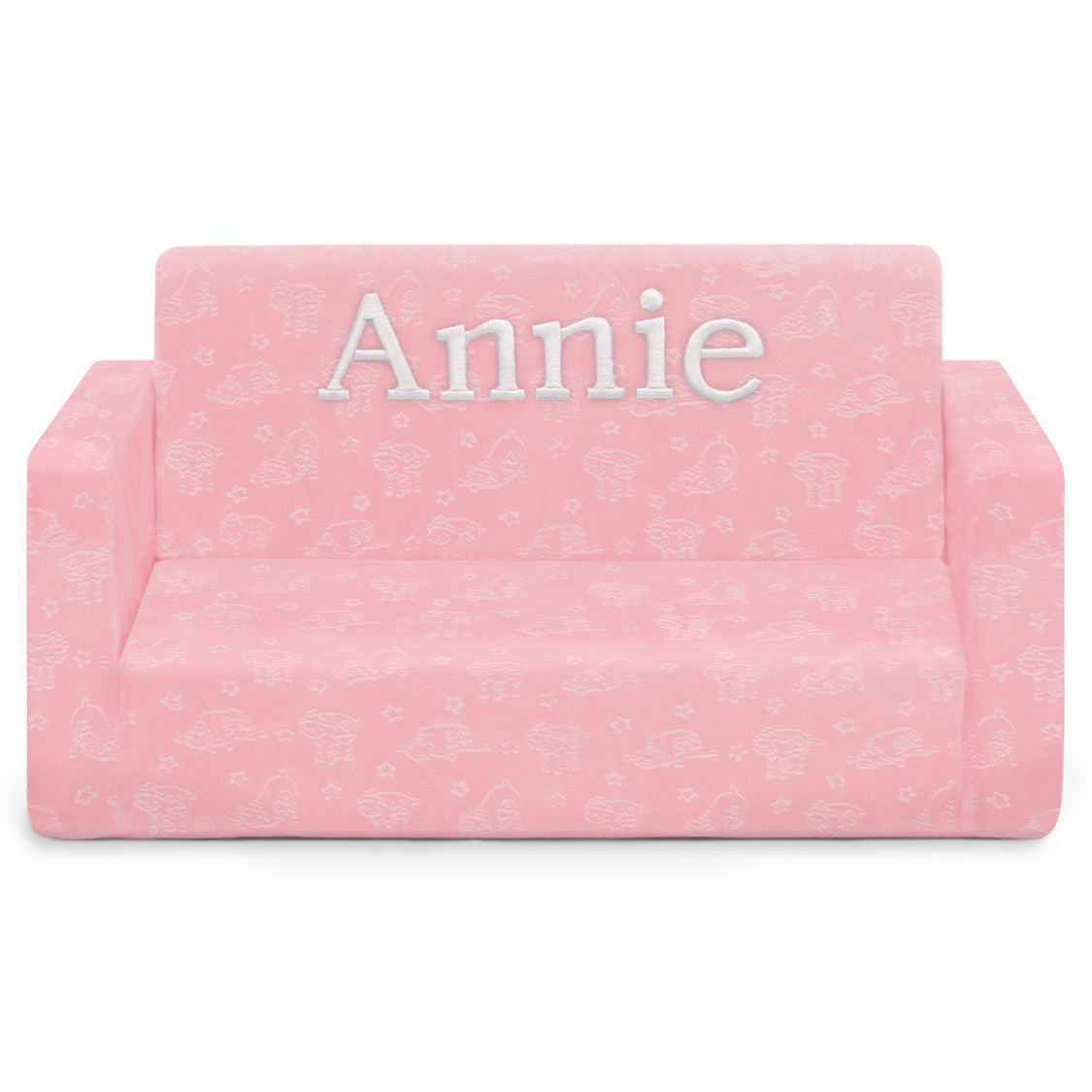 Personalized Perfect Sleeper Extra Wide Convertible Sofa To Lounger